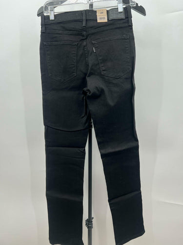 Levi's Women's 724 High Rise Straight Jeans Black Size (29x32) 8M Levi's
