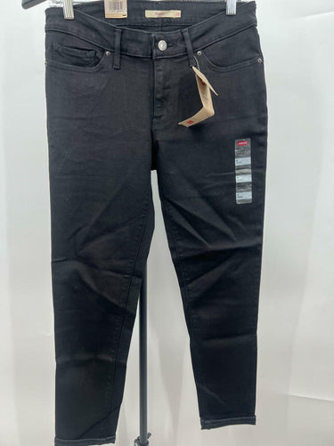 Levi's Women's 711 Skinny Ankle Jean, Black, 28 (US 6) Levi's