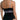 La Blanca Women's Keyhole High Neck Tankini Swimsuit Top, Black Size 4 La Blanca