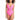 Bar III Womens Draped Monokini Swimsu Candy Kiss S Bar III