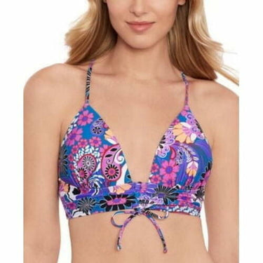 Salt Cove Juniors Floral-Print Tie-Back Multi DDD SALT & COVE