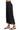 Hard Tail Flat woman  Waist Boho Capris in Rayon Voile Black M Hard Tail