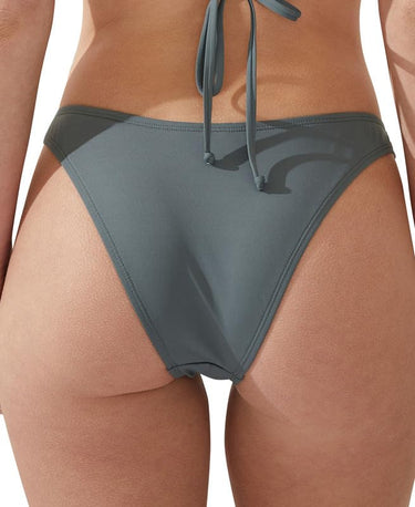COTTON ON Women's Refined Brazilian Bikini Bottoms (Dusty Khaki, Large) COTTON ON
