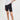 Madewell MWL Form High-Rise 7" Biker Shorts True Black LG (Women's 10-12) Madewell