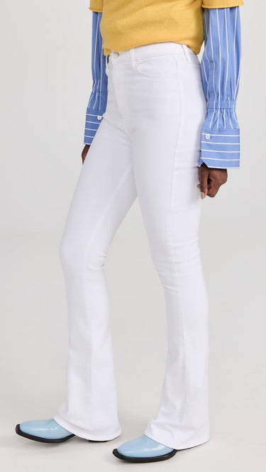 7 For All Mankind Women's Ultra Skinny Boot Jeans, Clean White, Size 29
