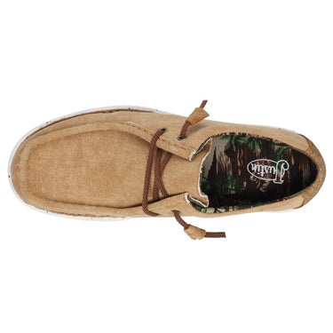 Justin Men's Hazer Honey Lace-Up Casual Shoes Moc Toe Honey 8 D