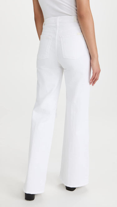 7 For All Mankind Ultra High-Rise Vintage Joggers in Royce Blanc/Destroy Royce