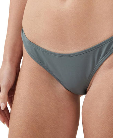 COTTON ON Women's Refined Brazilian Bikini Bottoms (Dusty Khaki, Large) COTTON ON