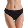 Tommy Bahama Women's Small Solid Bikini Bottom Swimwear Black S Tommy Bahama
