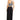 Hard Tail Flat woman  Waist Boho Capris in Rayon Voile Black M Hard Tail