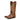 CIRCLE G Sand Brown Square Toe Women's Leather Boots Embroidery L2063, 7.5M Circle G