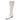 Aerosoles Women's Micah Knee High Boot, Eggnog Stretch Faux Leather, 8