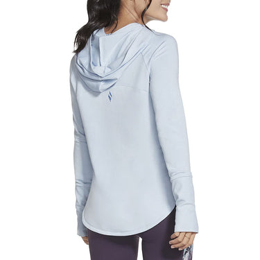 Skechers womens Awakened Hoodie Hooded Sweatshirt, Orchid Hush, Large US