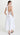 Vince Draped Neck Halter Womans Dress Optic White Size M Vince