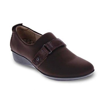 NWB Revere Genoa Women's Stretch Loafer Black Size 8W