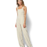 line and dot Jodie Backless Romper Natural LG Line & Dot