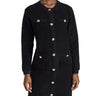 Line & Dot Women's Ivy Boucle Cardigan, Black, M Line & Dot