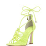Women's Jessica Simpson Achaia Caged High Heel Sandal Size 5.5M Jessica Simpson