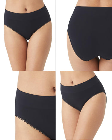 Wacoal Feeling Flexible Hi-Cut Brief  Black MD