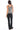 Hard Tail Rolldown Bootleg Flare Pants in Cotton Spandex Black size S Hard Tail