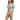 BCBGeneration Women's Bandeau Swimsuit Top Off The Shoulder Sleeves, Mint, S BCBGeneration