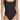 Madewell Women's Second Wave Square-Neck Tank One-Piece Swimsuit, True Black, M Madewell