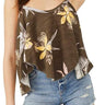 Free People Hey Girl Cotton Tank Top, Army Combo, Small Free People