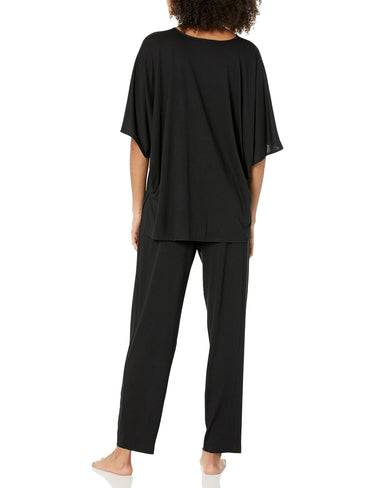 Natori Shangri La Caftan Black, Size Extra Large 'ONLY TOP'