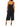 Kensie Women's Cropped Jumpsuit with Ruffle Accent, Black, XS kensie