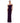 Xscape Long Pleated Scuba Off-The-Shoulder Dress Mulberry 14