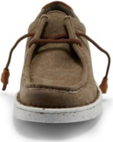 Justin Men's Men's Honcho Clay Shoes Moc Toe - JM302 12 D(M) US Brown Justin