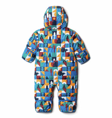 Columbia Baby Snuggly Bunny Bunting, Bright Indigo Bearly There, 12/18
