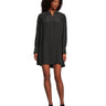 Madewell Womens, Addy Mini Dress - Viscose, True Black, Medium Madewell