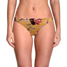 BCBG Womens Desert Flower Strappy Hipster Gold 12 BCBGeneration