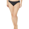 Lauren Ralph Lauren Solid Hipster Bikini Bottoms for Women -Black 10 Lauren Ralph Lauren