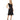 Sam Edelman Mini Pleat Neckline Dress Black 8 Sam Edelman