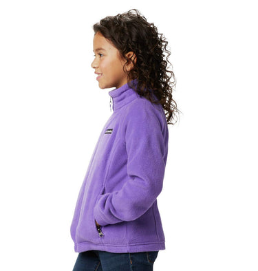 Columbia Baby Girls Benton Springs Fleece Jacket, Grape Gum, 2XS Columbia