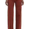 Madewell Women's Perfect Vintage Wide Leg Jeans in Garment Dye, Deep Redwood, 26 Madewell