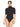 Felina Women's The Body Zone Velvet Touch Bodysuit Underwear, Black, L Felina