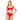 L*Space Eco Chic Econyl Marlee Bikini Top for Women, Lipstick Red, D