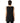 Eileen Fisher Woman Bateau Neck Long Shell Black XS Eileen Fisher
