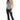 Hard Tail Rolldown Bootleg Flare Pants in Cotton Spandex Black size S Hard Tail