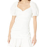 line and dot Hailey Mini Dress White LG Line & Dot