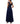 Xscape Womens Petites Padded Bust Evening Dress Navy 6P Xscape