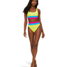 Beach Riot Heidi Bottoms Retro Brights Color-Block MD Beach Riot