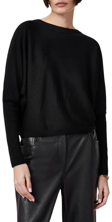 AllSaints Women's Knitwear Julieana Wrap Black M