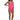 La Blanca Women's Over The Shoulder Tankini Swimsuit Top, Pop Pink Size 12 La Blanca