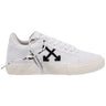 OFF-WHITE Low Vulcanized Women's Sneakers White, White, Size 9 US OFF-WHITE