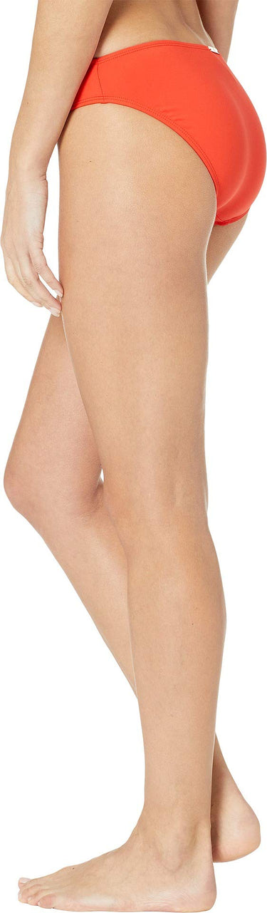 LAUREN RALPH LAUREN Beach Club Solids Solid Hipster Bottoms Red 6 Lauren Ralph Lauren