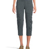 prAna Womens Koen Capri, Grey Blue, Size M prAna